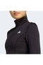 Women's Black We Zp Thru Jkt Tracksuit Top Jm9185 - 5