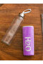 H2O Velvet Covered Glass Flask 600 ml - Color Options Available - 2