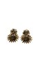 Sunflower Shaped Vintage Earrings - 3