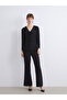 Lcw Everyday Black V-Neck Textured Women's Cardigan - 2