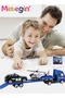 Emergency Vehicle Toy Playsets with Police Car and Rescue Helicopter Friction Powered Rescue Vehicle - 2