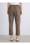 Quality Pieces from Çelebi Store High Waist Carrot Planting Women's Pleated Pants - 6