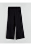 Esvab • Modern & Distinctive Women's Wide-Leg Pants with Drawstring Waist and Textured Fabric - 8
