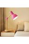 Nordic Wood Table Lamp - Fuchsia - 3
