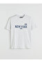 Crew Neck Printed Combed Cotton Men's T-Shirt - 7