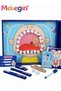 31 PCS Wooden Kids Pretend Play Doctor Toys Dentist Medical Kit Play Set Educational Preschool Toys