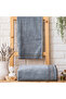 Home Rosy Dobby Towel 70X140 cm 1 Piece-Indigo - 4