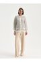 Lcw Crew Neck Plaid Women's Knitwear Cardigan (W5) - 2