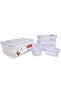 Plastic Food Container, 7pcs - 2