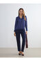 Peak New Season Low Neck Satin Blouse - 2