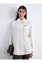 Nevavm with Difference Lcw Modest Ecru Printed Poplin Women's Shirt Tunic - W5Ki38Z8-Eew