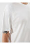 Crew Neck Combed Cotton Men's T-Shirt - 3