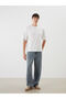 Crew Neck Combed Cotton Men's T-Shirt - 2