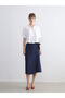 Tie-Waist Satin Skirt by Uzg Store for Style Enthusiasts - 2