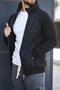 Manfokt Three Thread Raised Detail Hidden Hooded Men's Sweatshirt - 2