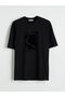 Nevavm Oval Collar Printed Combed Cotton Men's T-Shirt - 5