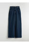 Wideleg Women's Jean Trousers - 6