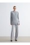 Özmarka New Season Crew Neck Stoned Women's Knitwear Tunic - 2