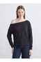 Kayak Neckline Women's Sweatshirt