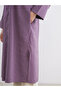 Alita City Lcw Modest Purple Oversize Modal Blended Women's Shirt Tunic with a Difference - 3