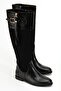 Women's Zippered Buckle Casual Boots Lior Black - 7