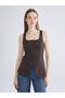 Esvab • Modern & Distinctive Square Collar Women's Classic Vest - 4