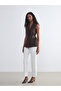 Double Breasted Collar Women's Classic Vest - 2