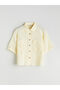 Özmarka New Season Textured Muslin Women's Shirt - 5