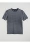 Xside Crew Neck Striped Men's T-Shirt - 5