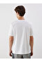 Nevavm Oval Collar Printed Combed Cotton Men's T-Shirt - 4