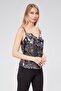 Patterned Degaje Collar Top - 3
