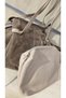 Genuine Leather Tote Suede Women's Shoulder Bag - 4