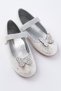 Girls' Glittery Butterfly Non-Slip Sole Orthopedic Ballet Shoes - 3