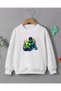 Long Sleeve T-Shirt with Hulk Print for Boys