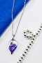 Handmade Murano Glass Fish Figured Stainless Steel Chain Bijouterie Necklace, Gift Necklace - 3