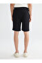 Black Standard Fit Men's Shorts - 4