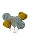 Hello Baby Welcome Baby 5-Piece Foil Balloon Set Baby Birth Party Decoration |   Eng-45 | - 2