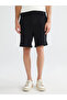 Black Standard Fit Men's Shorts - 2