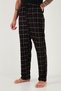 Cotton Regular Fit Regular Waist Straight Leg Pajama Bottoms with Pockets Men's Pajama Bottoms 6574003 - 4
