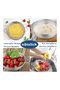 Stainless Steel Strainer Basket 25.5CM – Durable Kitchen Colander,Food Strainer,BB2665 - 6