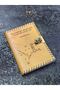 English Little Prince Themed Leather Notebook - 2