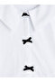 Two Mt Shop Quality Lcw Kids White Poplin Plain Standard & Regular Girls' Shirt - 2