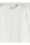 Rmz Gi̇yi̇m Farkiyla Zero Roba Collar Lace Detailed Girls' Muslin Shirt - 4
