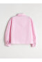 Pink Basic Long Sleeve Girl's Shirt - 6