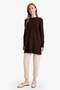 New Season Regular Fit Crew Neck Slit Basic Plain Long Sleeve Tunic - 2