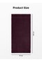 Feather Touch Bath Towel 550 GSM 100% Cotton Terry 70x140 cm -Luxury Feel, Quick Dry - Maroon - 4