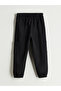 Beige Basic Boys' Jogger Sweatpants with Elastic Waistband, Pack of 2 - 2