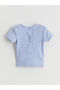 Crew Neck Baby Girl T-Shirt and Leggings - 4