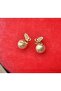 Stone Pearl Butterfly Model Women's Earrings - 3