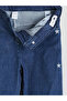 Printed Wide Leg Girls' Jeans Trousers - 4